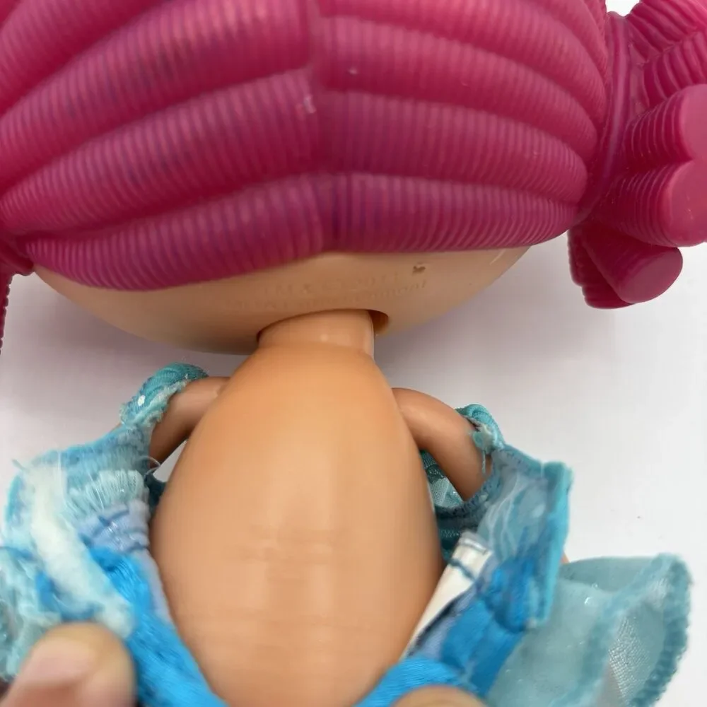 Lalaloopsy Coral Sea Shells 12” Full Size Doll Pink Hair Mermaid Outfit Sew